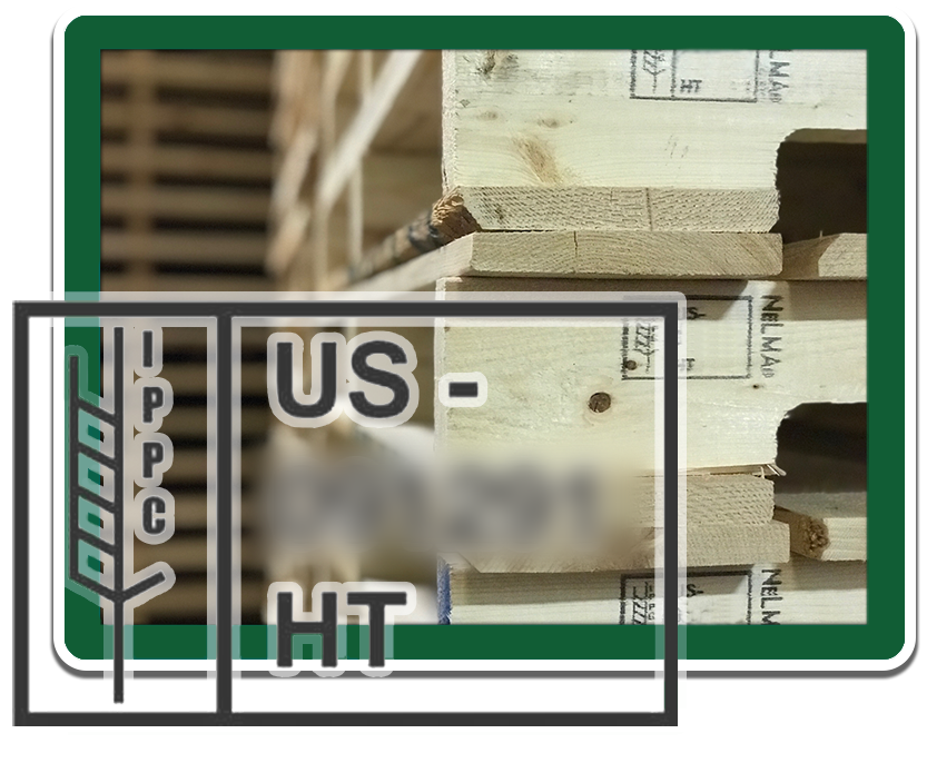 Heat Treated (HT) stamped Pallets